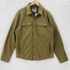 Royal Robbins Jacket Mens Medium Sherpa Lined Chore Shacket Shirt Coat